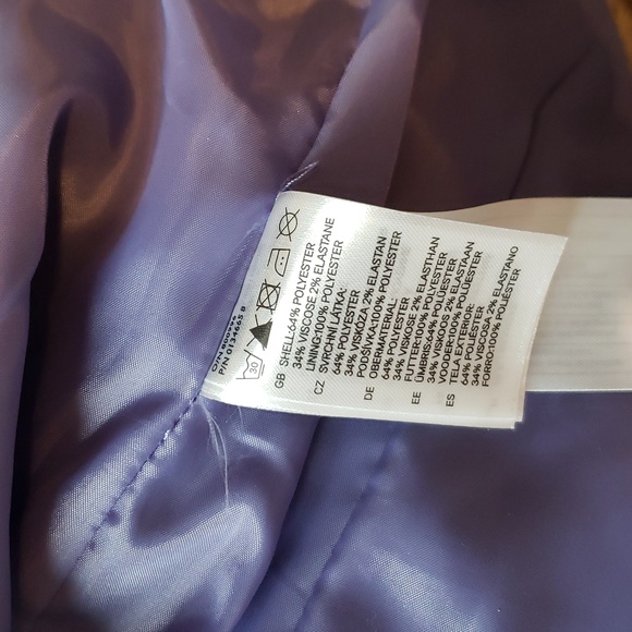 Purple H&M blazer in size 2 - Picture 6 of 7